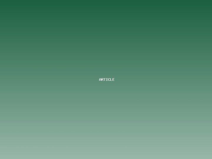ARTICLE